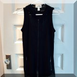 H17. Joseph Ribkoff hooded top with front zipper. Size 8 - $28 